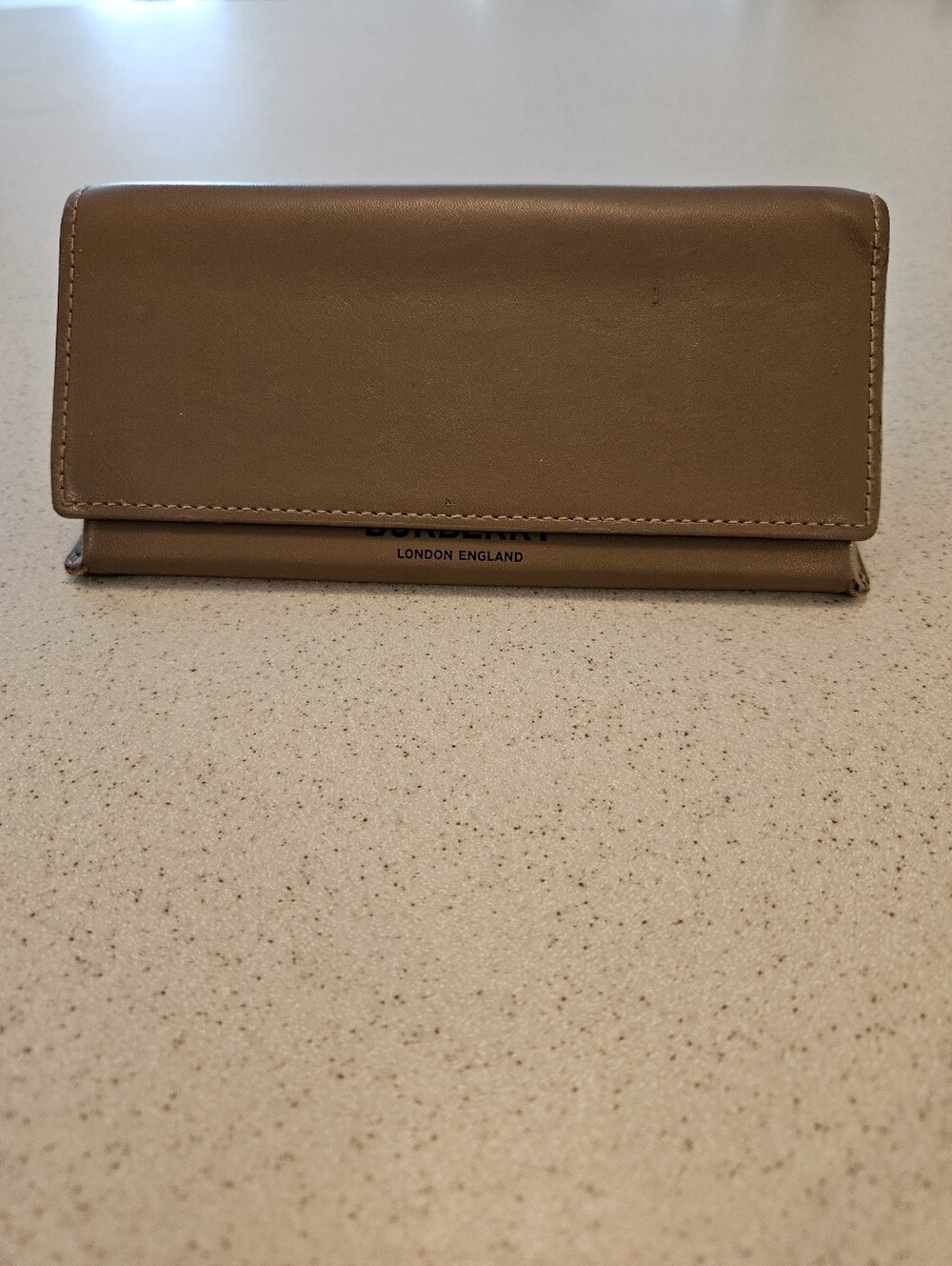 Burberry London Brown Magnetic Closure Hard Sunglass Eyeglass Case - Picture 2 of 11